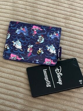 Loungefly Blue Purple Pink Xaladdin Genie Outfits Cardholder